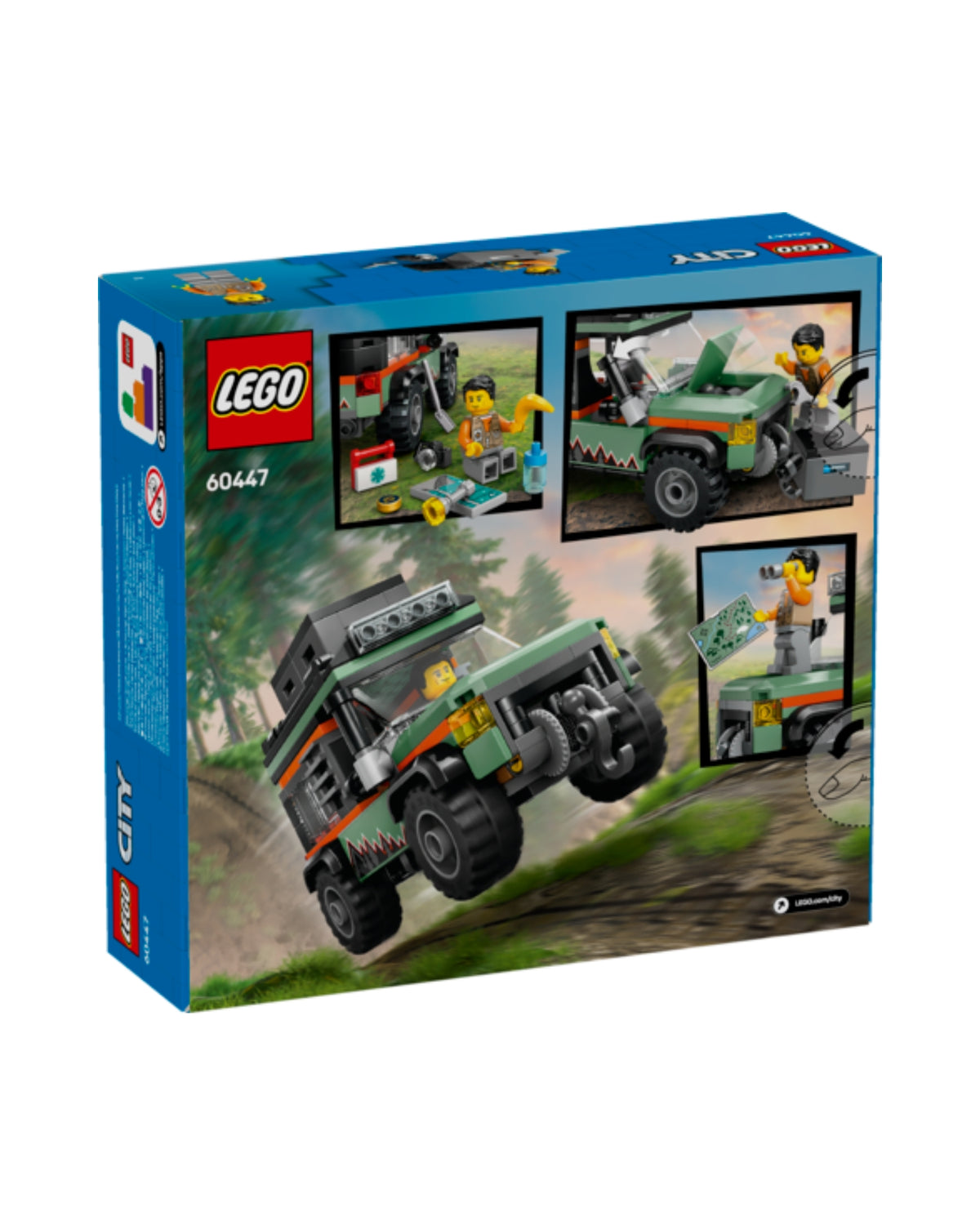 LEGO 60447 Firhjulstrukket bjerg-offroader - LEGO City