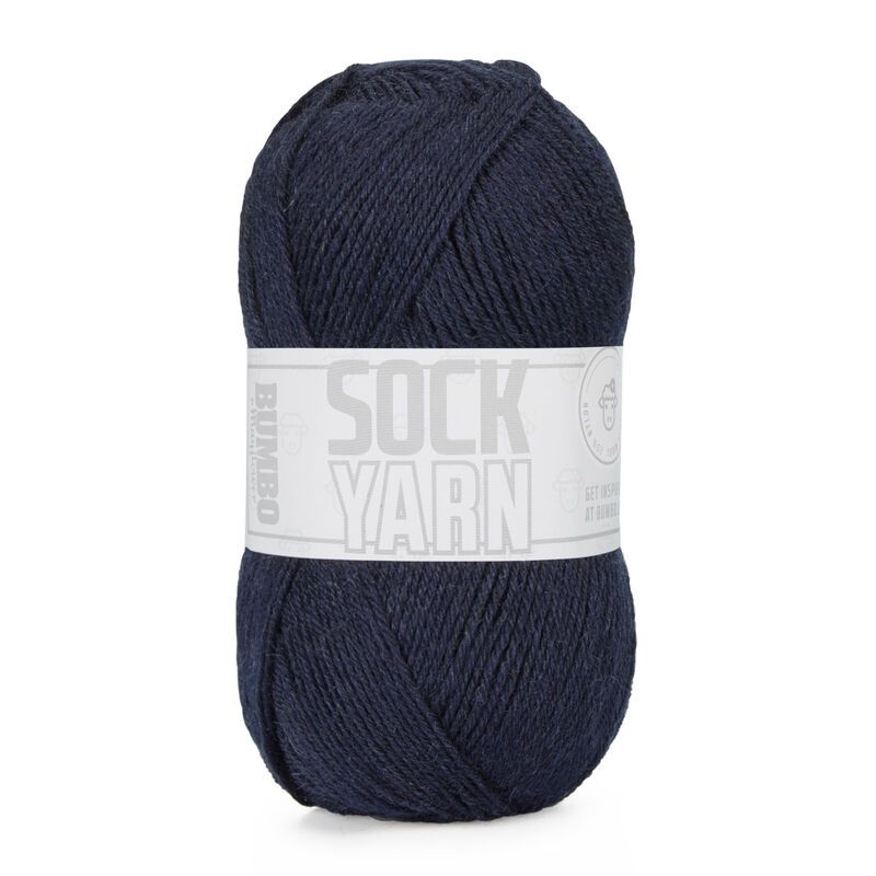 Bumbo Strømpegarn fv.118 - Marineblå 50g