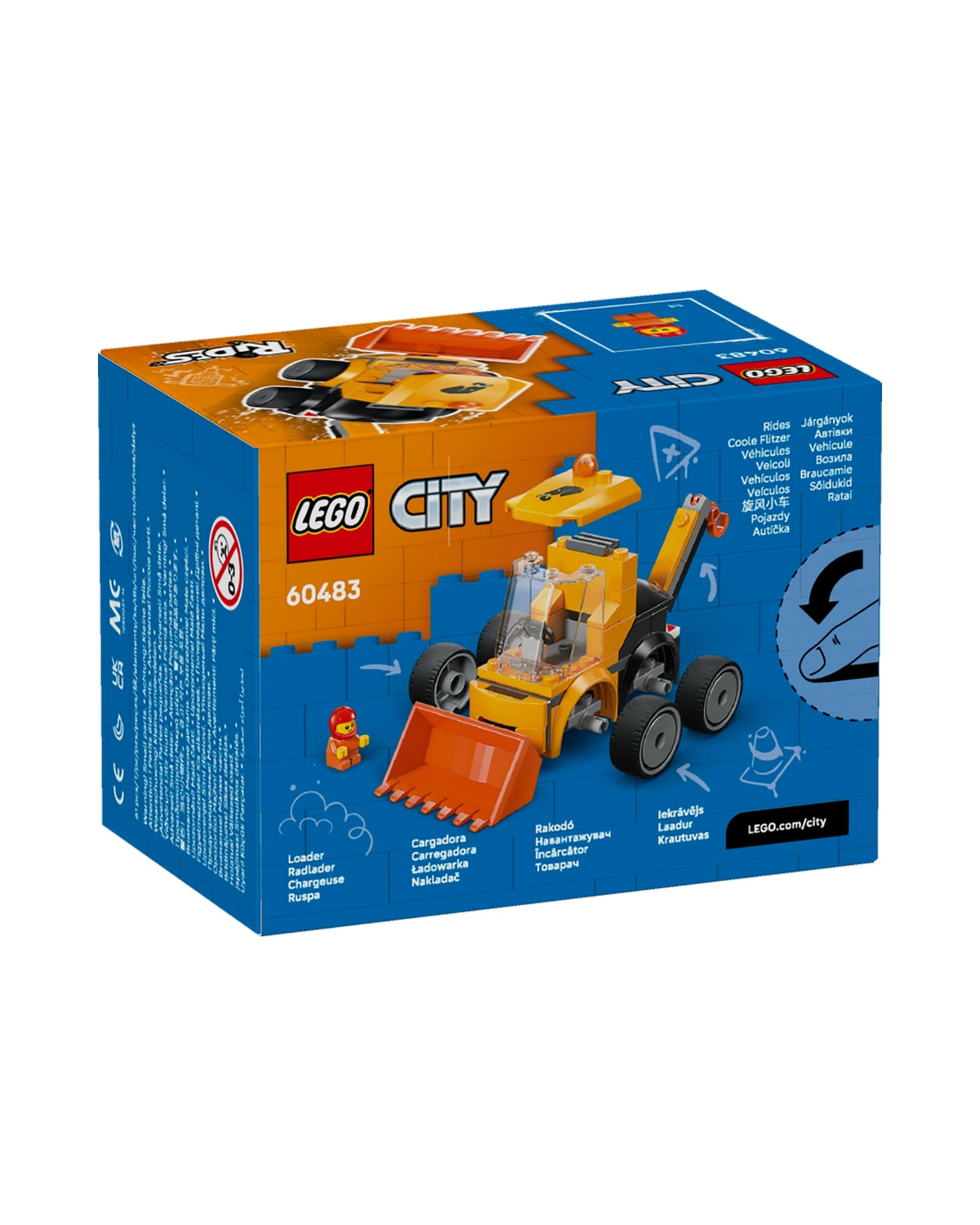 LEGO 60483 Motorer # Læssemaskine - LEGO City 60483