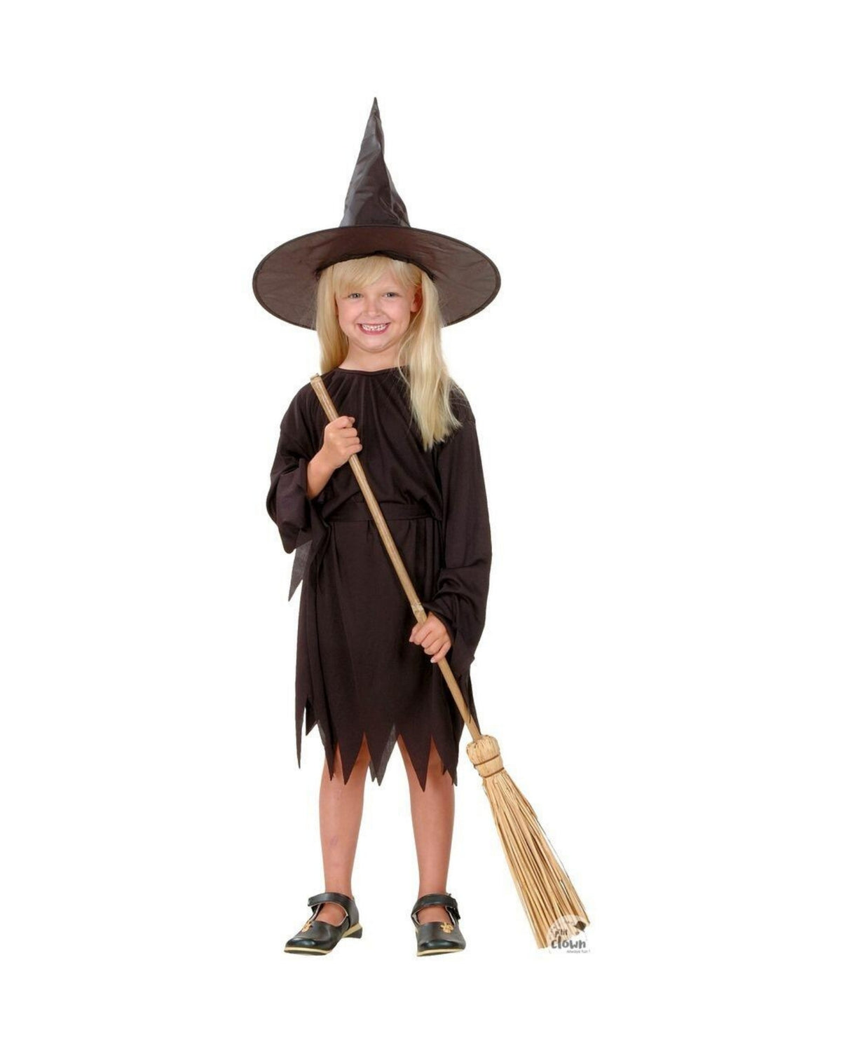 Witch costume - kids - black - 7/8 years