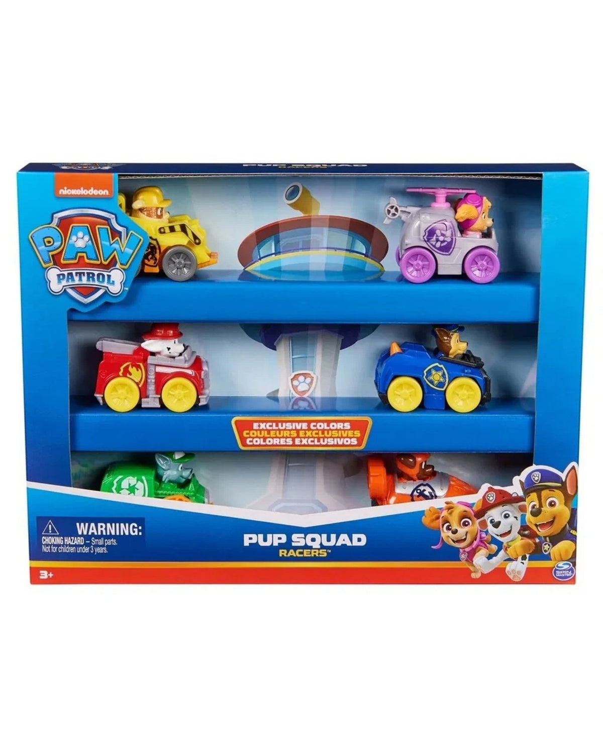 Paw Patrol Pup Squad Racer 6 Gift Pack