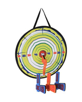 Throwing game with 4 axes and target