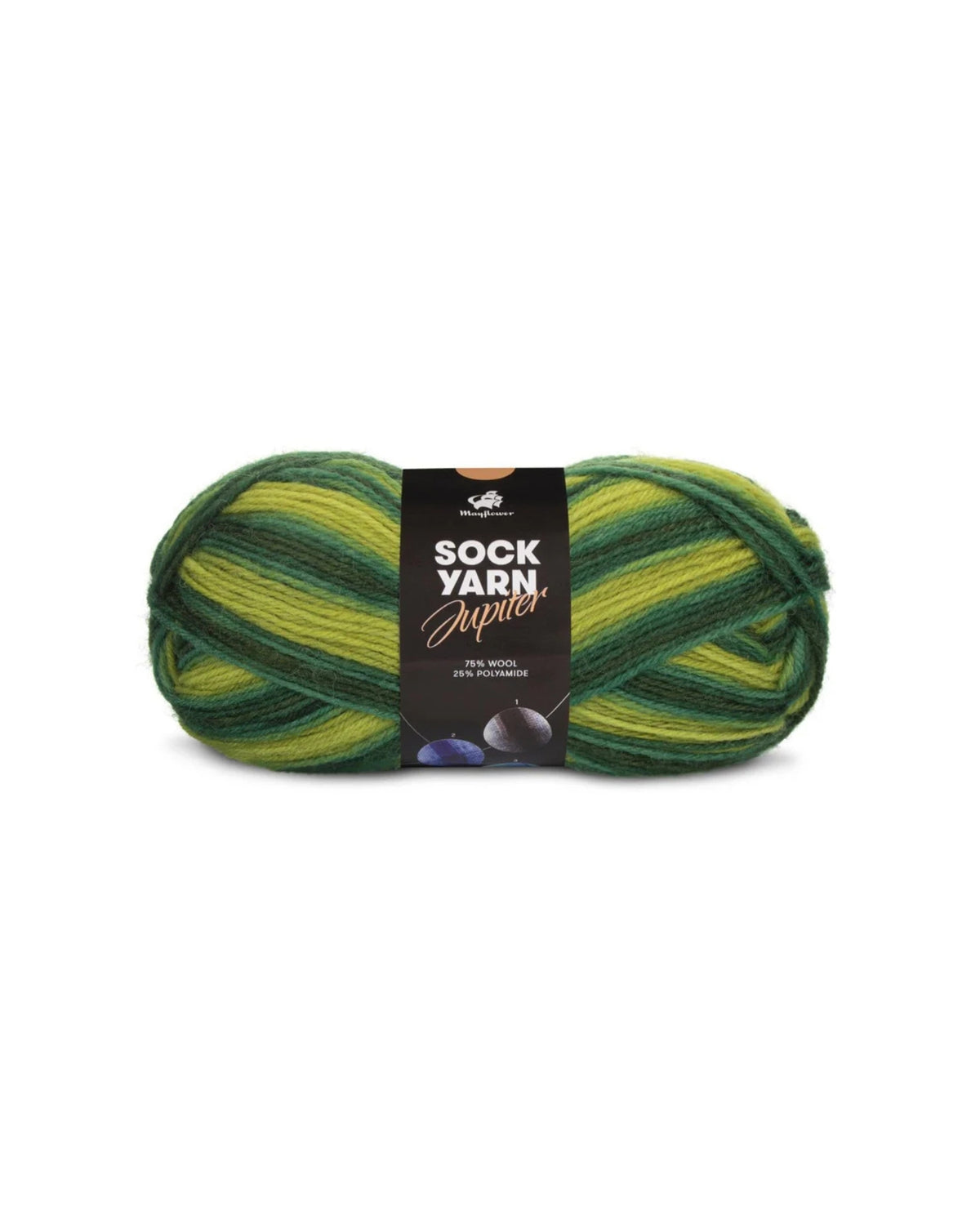 Mayflower Jupiter Strømpegarn 50g fv.06