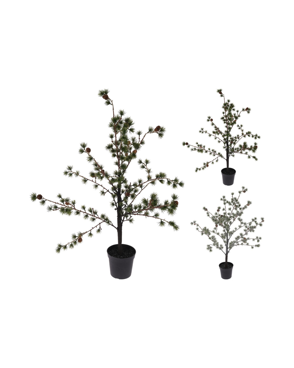 Juletræ 90cm med kogler