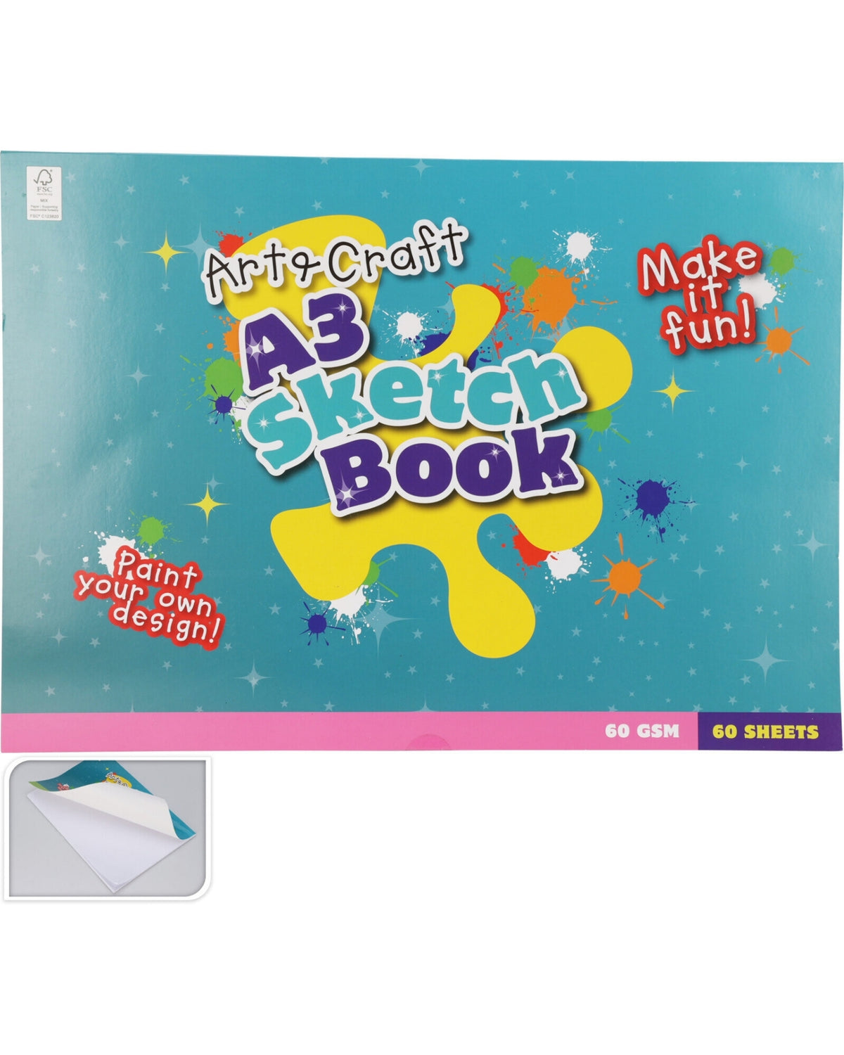 Sketch book A3 420x300mm