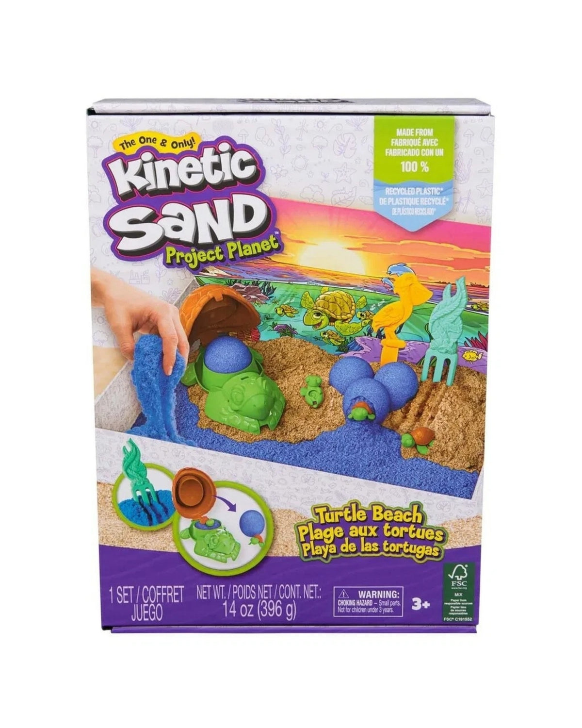 Kinetic Sand Turtle Beach Set