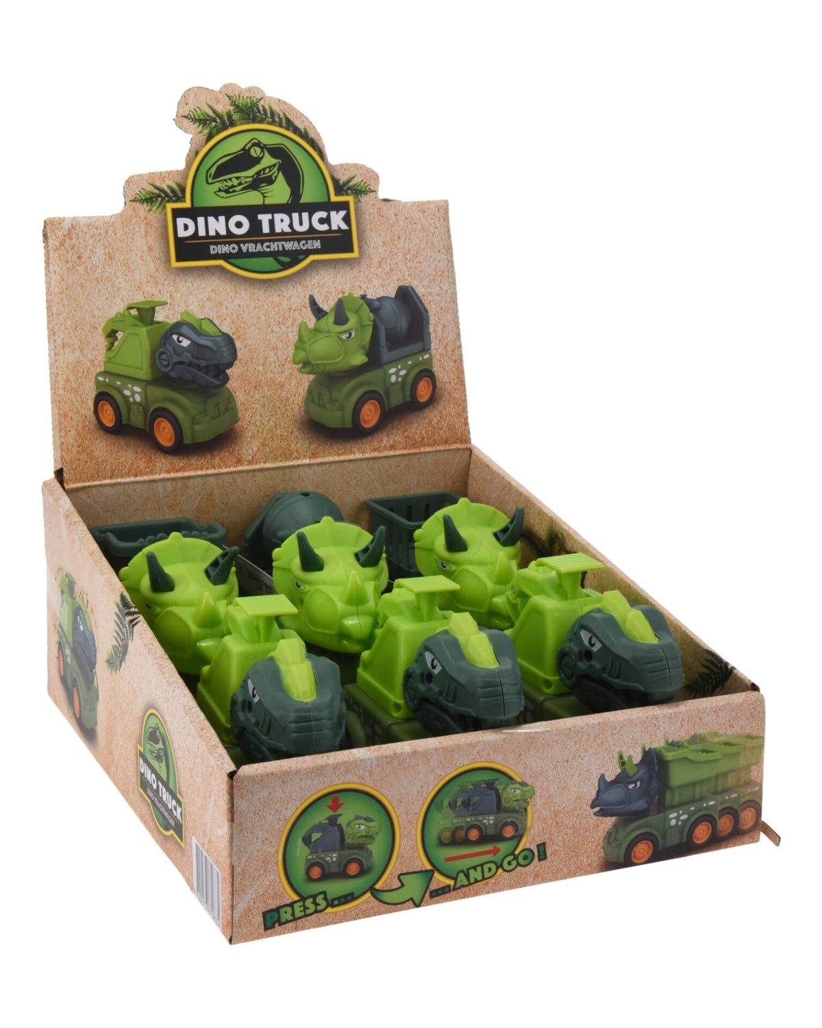 Bil med Dino design