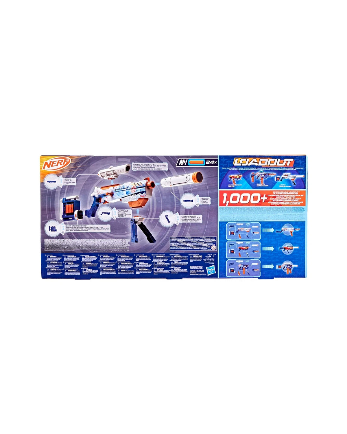 NERF LoadOut Arctic Zerostriker