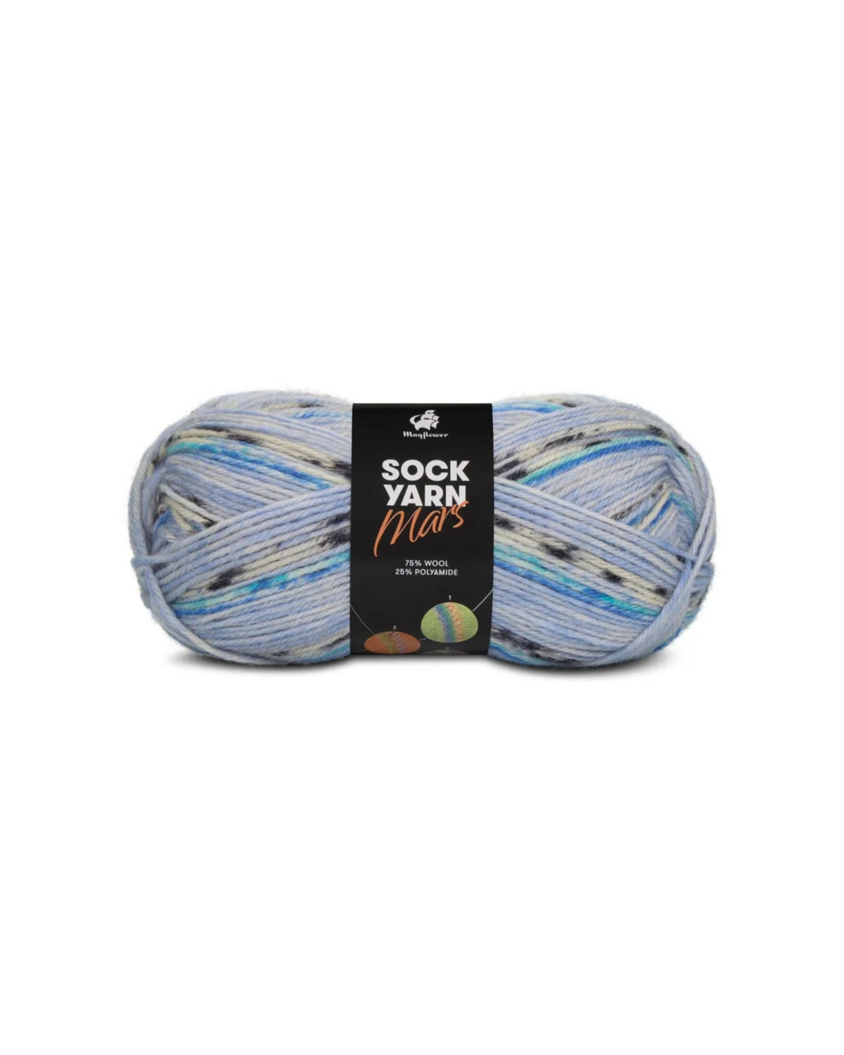Mayflower Mars Strømpegarn 50g fv.06