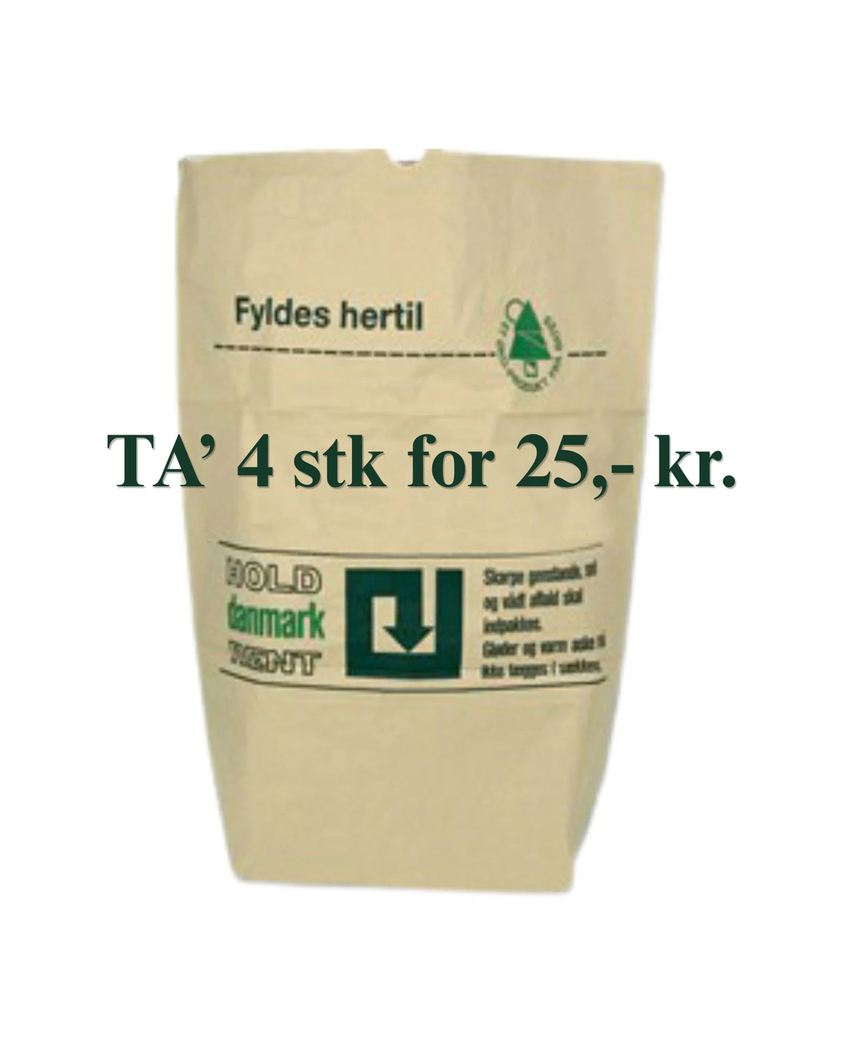 Paper garbage bags 1 pc.