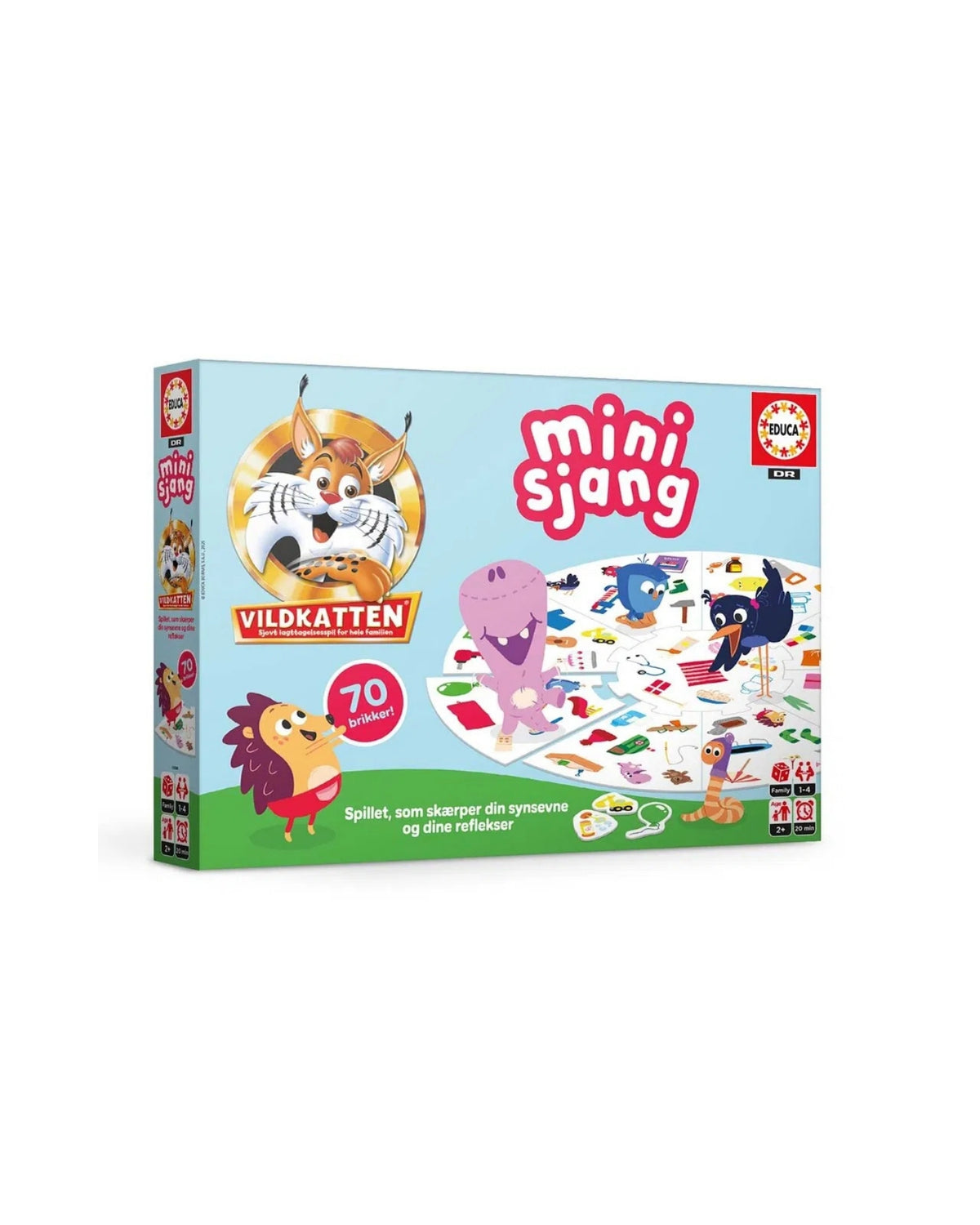 Vildkatten Minisjang Børste