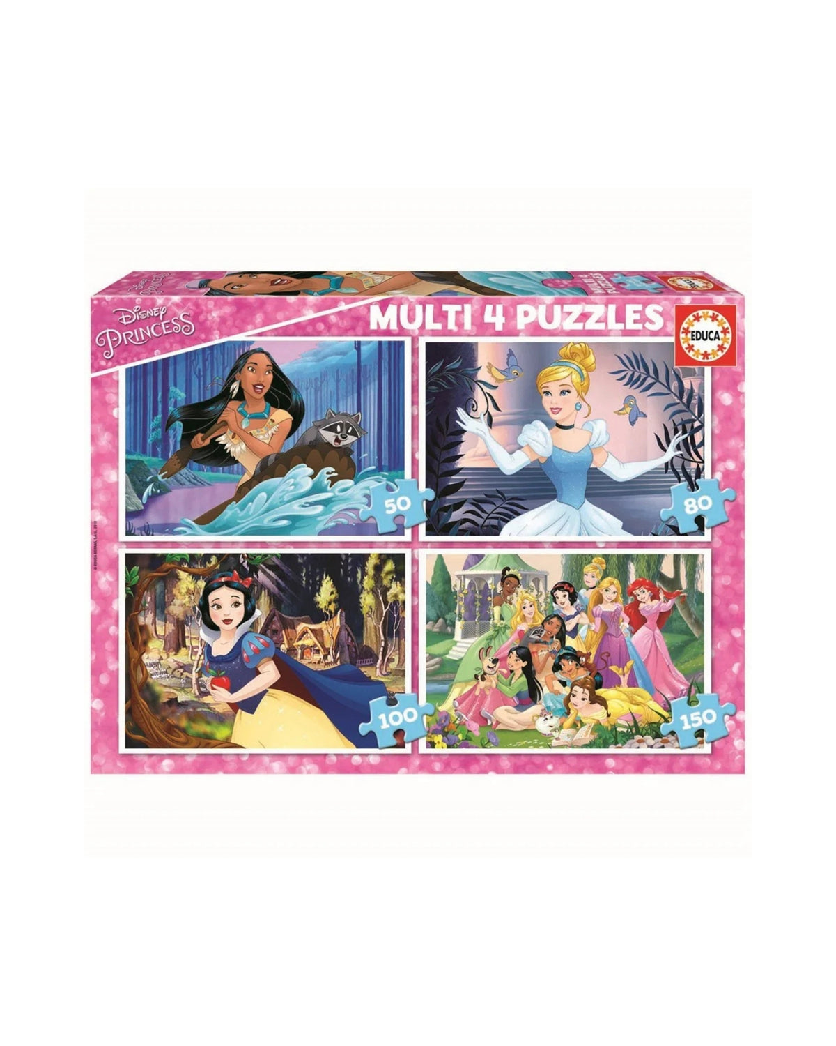 Educa 50-80-100-150 Disney Princess 