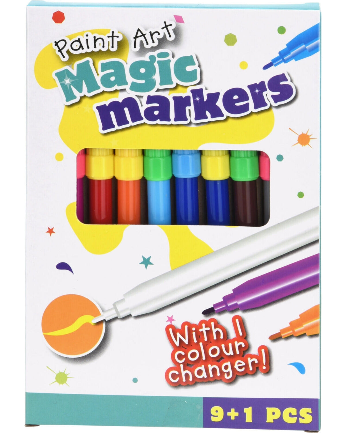 Magic markers 10 pcs