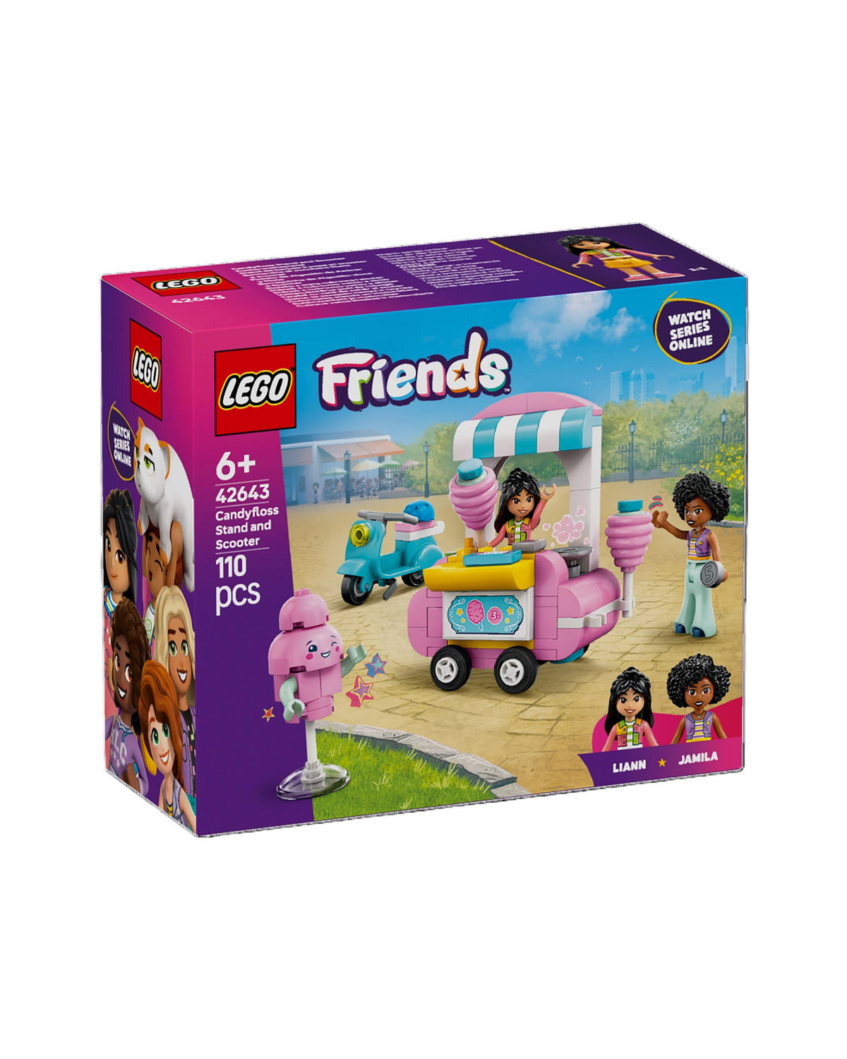 LEGO 42643 Candyfloss-bod og scooter - Friends