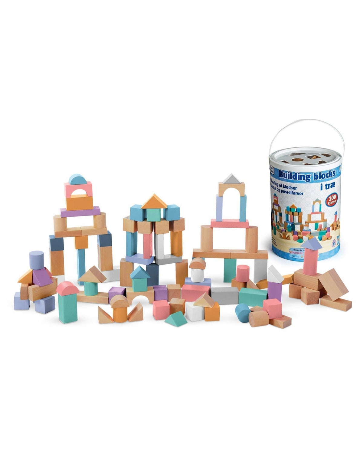 Blocks 100 pcs Pastel