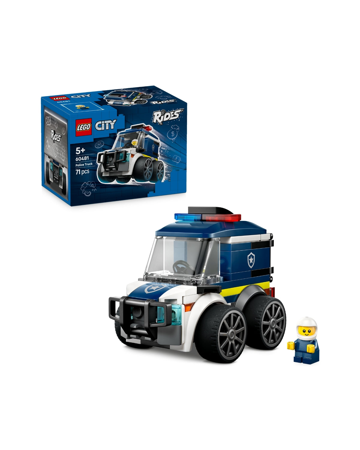LEGO 60481 Motorer # Politivogn - LEGO City 60481
