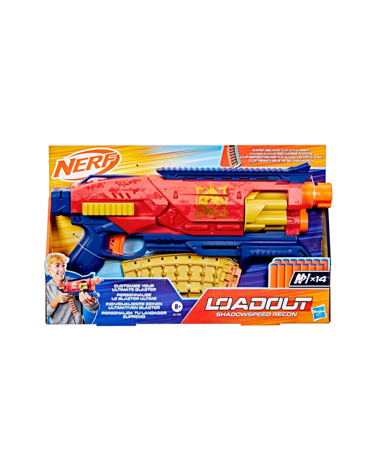 NERF LoadOut Shadowspeed Recon