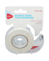 Dobbeltsidet Tape med Dispenser 12,7 mm x 15 m – 40 Mikron Transparent