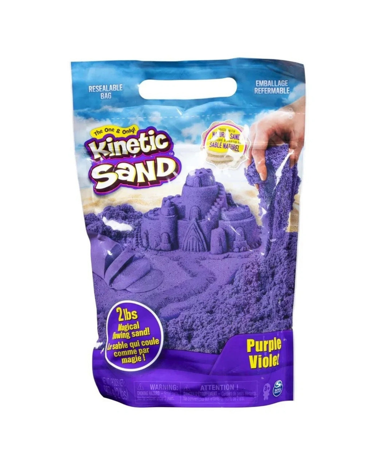 Kinetic Sand Colour Bag Purple