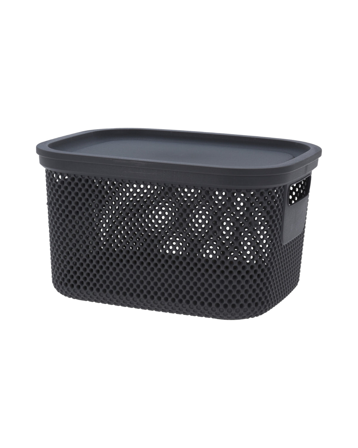 Opbevaringskasse med låg – 6 liter – 4 farver