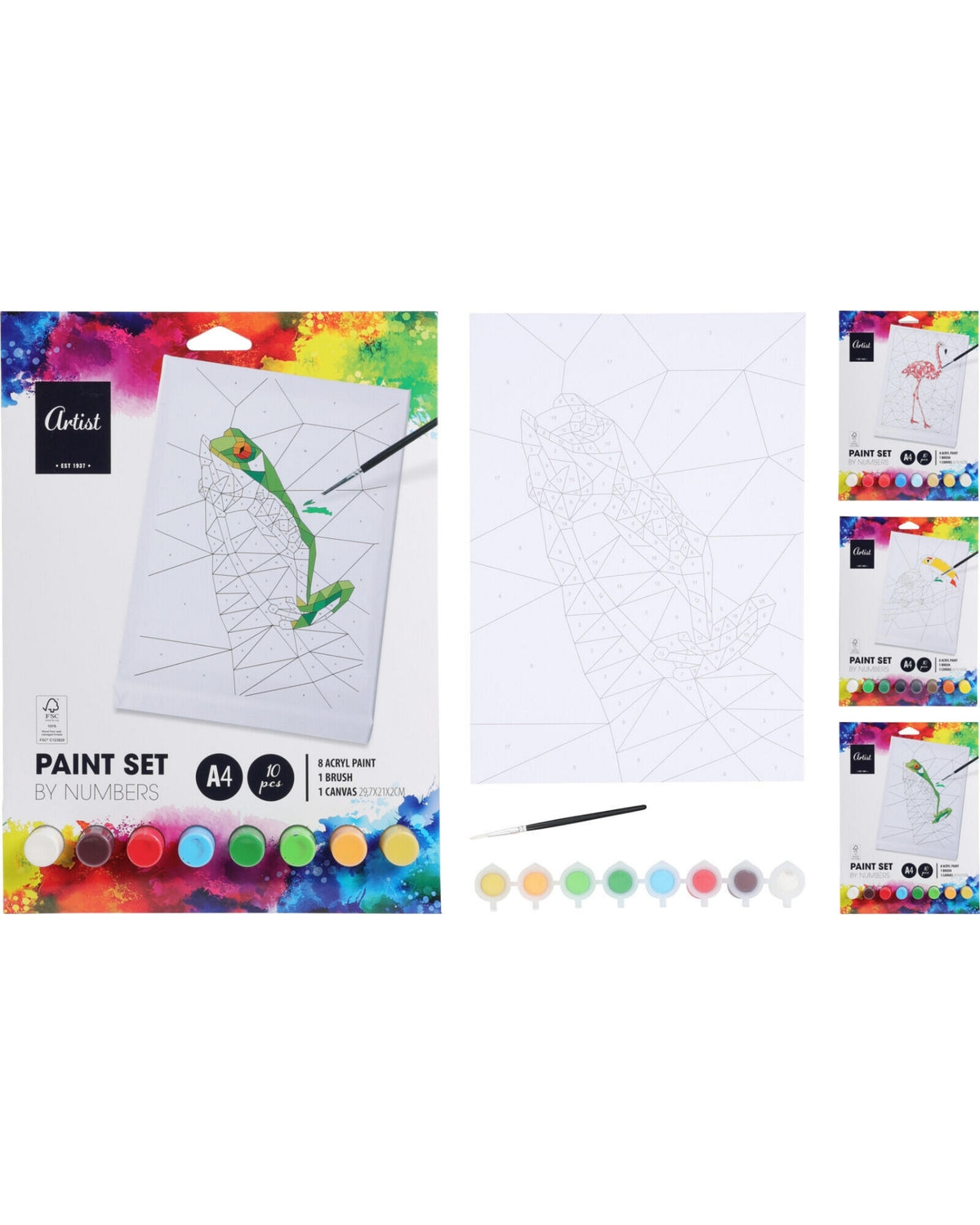 Paint by number 1pc