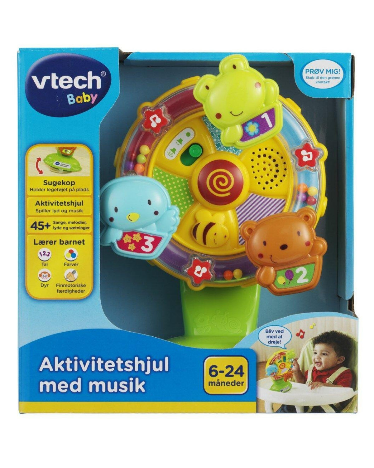 Vtech Baby Activity Wheel with Music DK