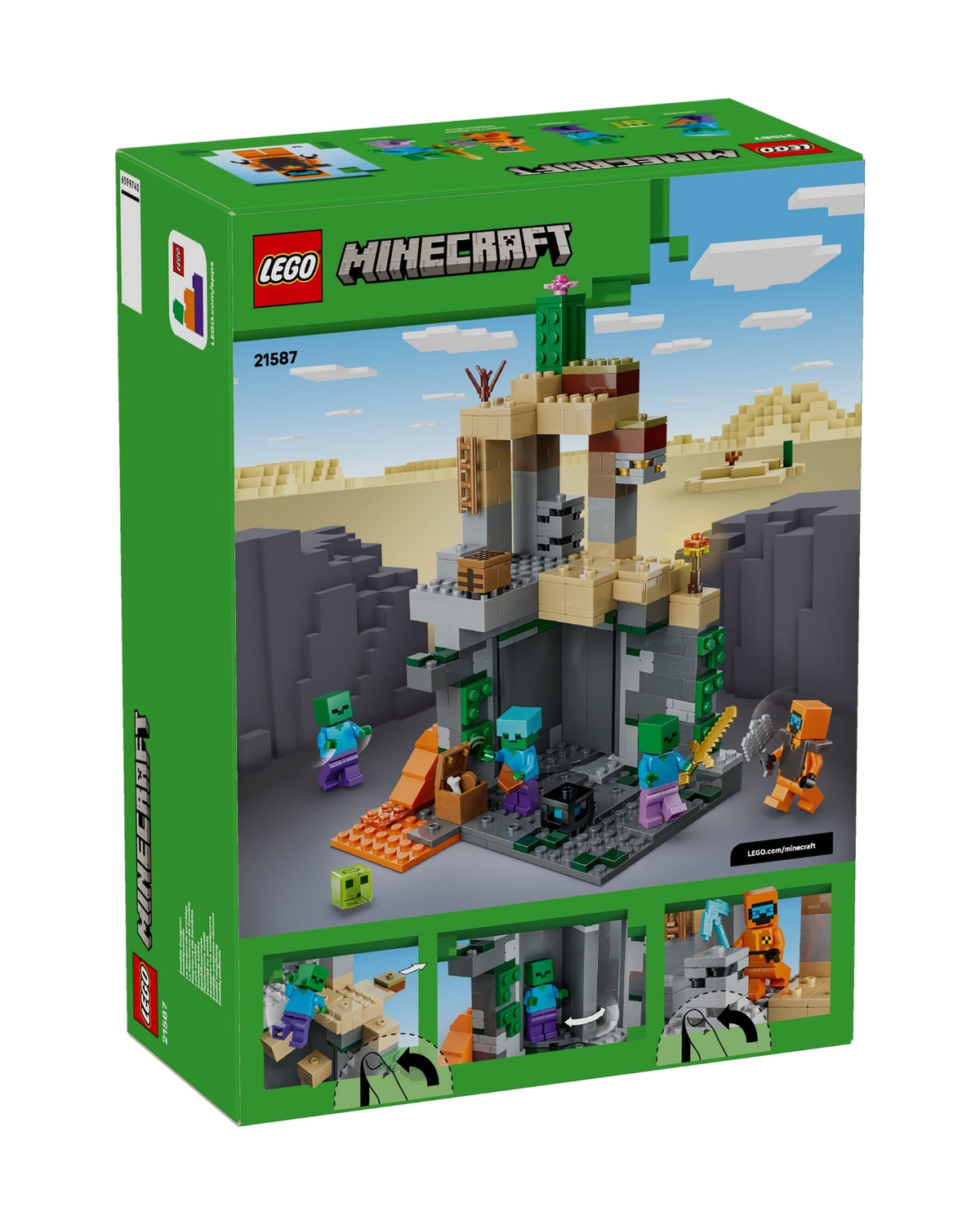 LEGO 21272 Forest Mansion Battle Ring - LEGO Minecraft Movie