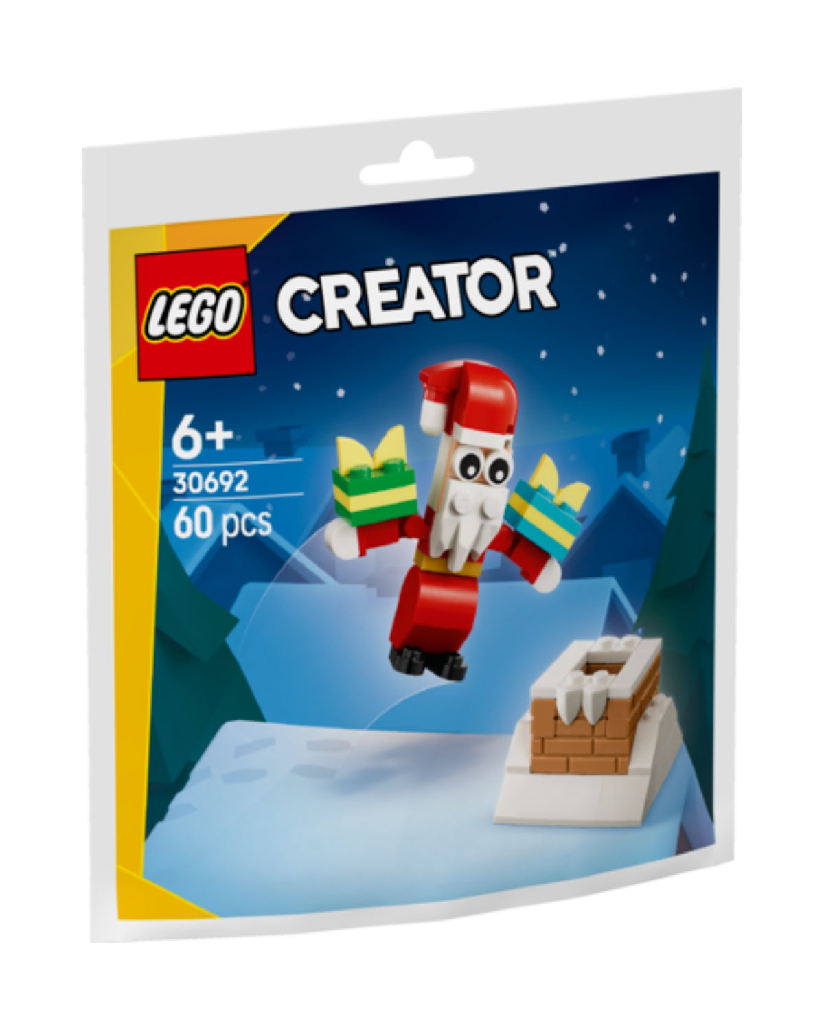 LEGO 30692 Skorstenssjov med julemanden - Duplo 30686