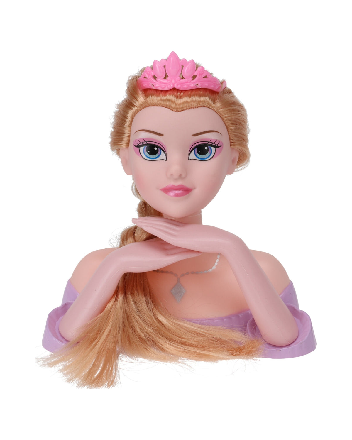 Makeup- og frisørhoved – 21 cm