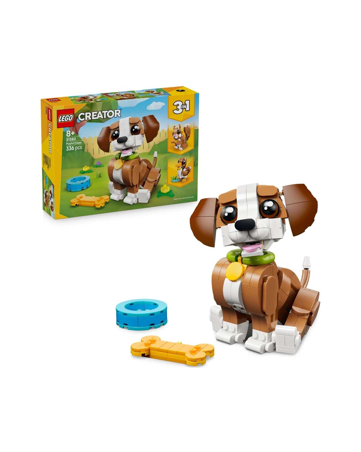 LEGO 31382 Søde dyr: Legesyg hundehvalp - LEGO Creator 31382