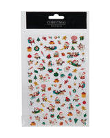 Stickers 3D med julemotiver