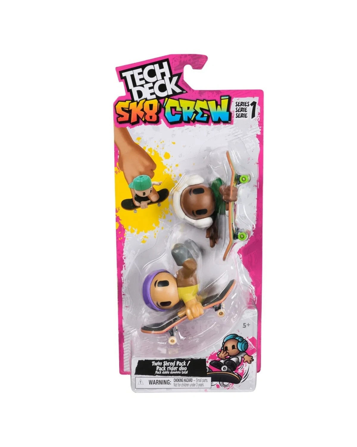 Tech Deck Skate SK8 Crew 96mm 2 Pack