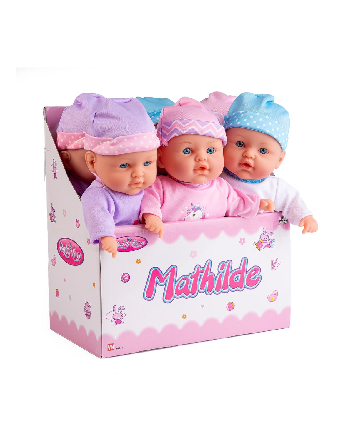 Dukke Mathilde 30cm soft