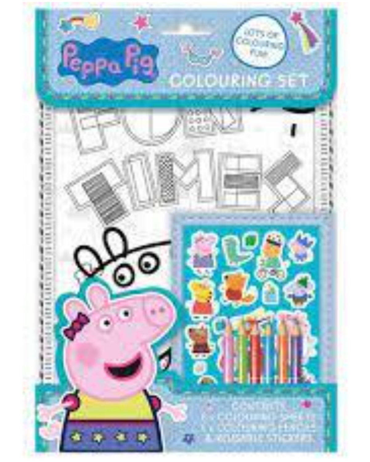 Peppa Pig stickers og male