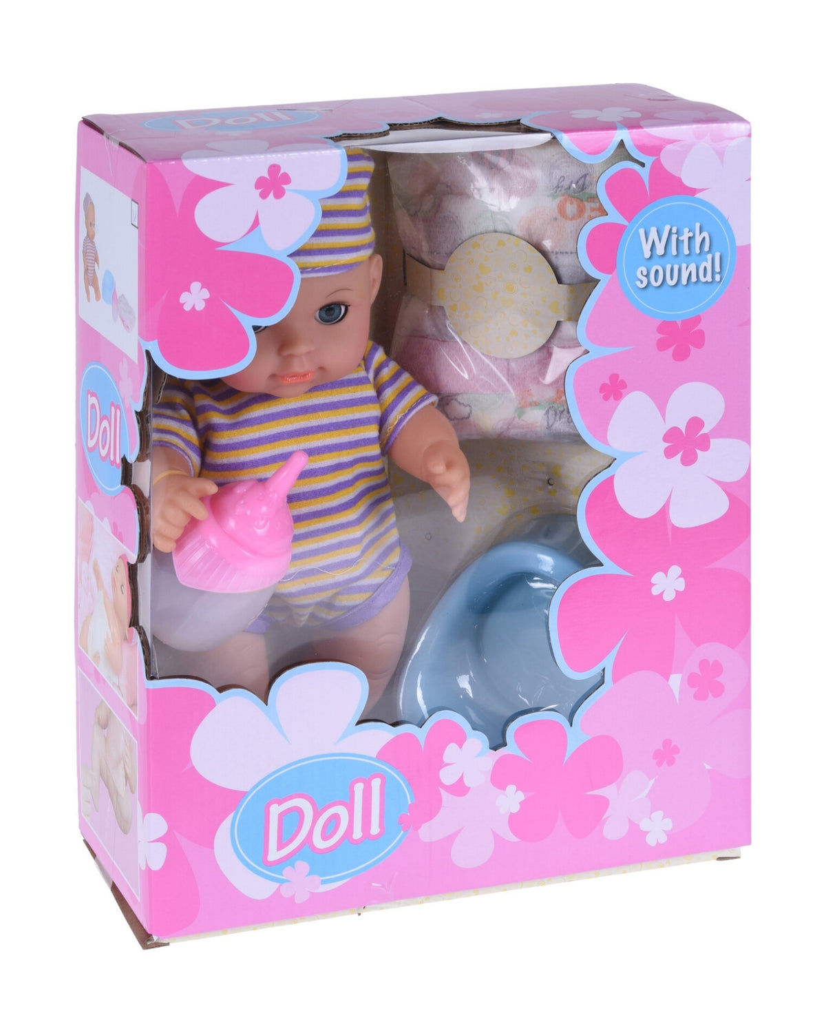 Doll 30 cm with clothes and accessories