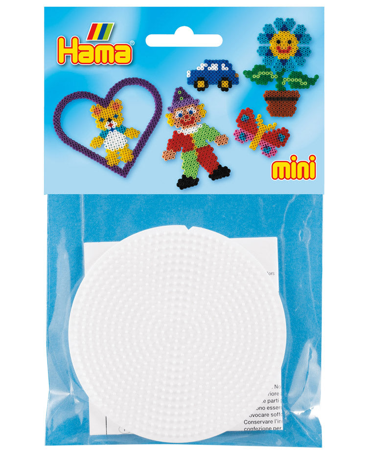 Hama mini Stiftplade runde 2 stk