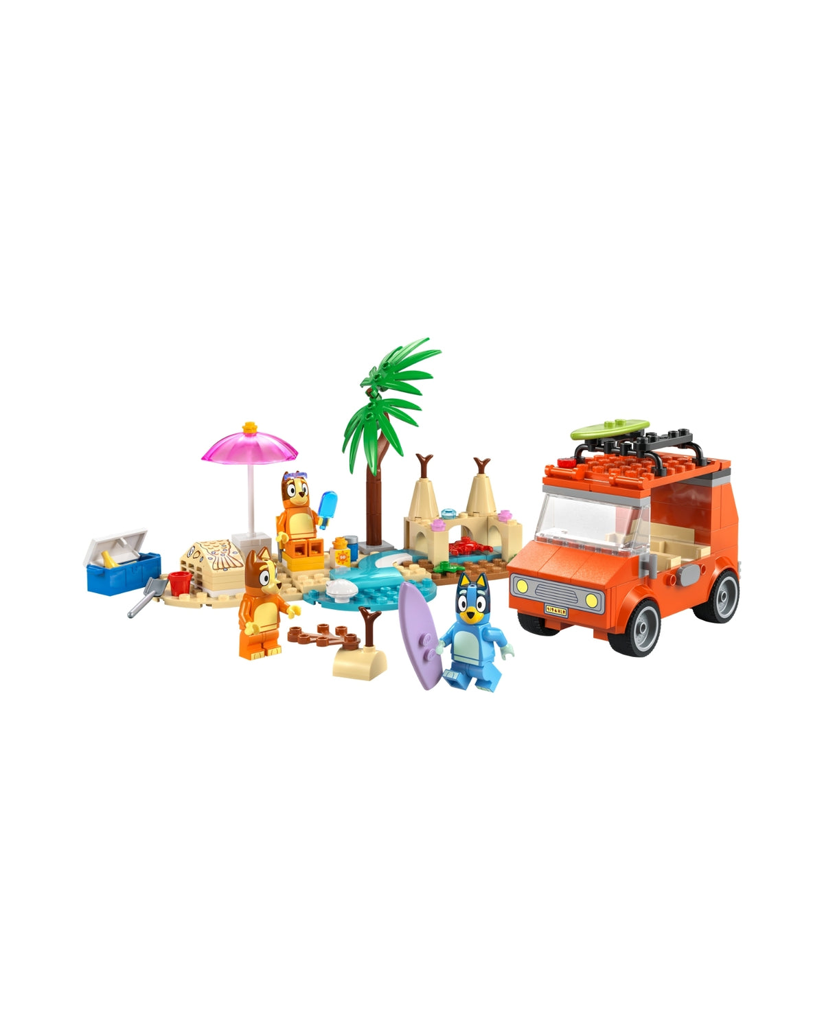 LEGO 11202 Blueys familie-biltur til stranden - LEGO Bluey