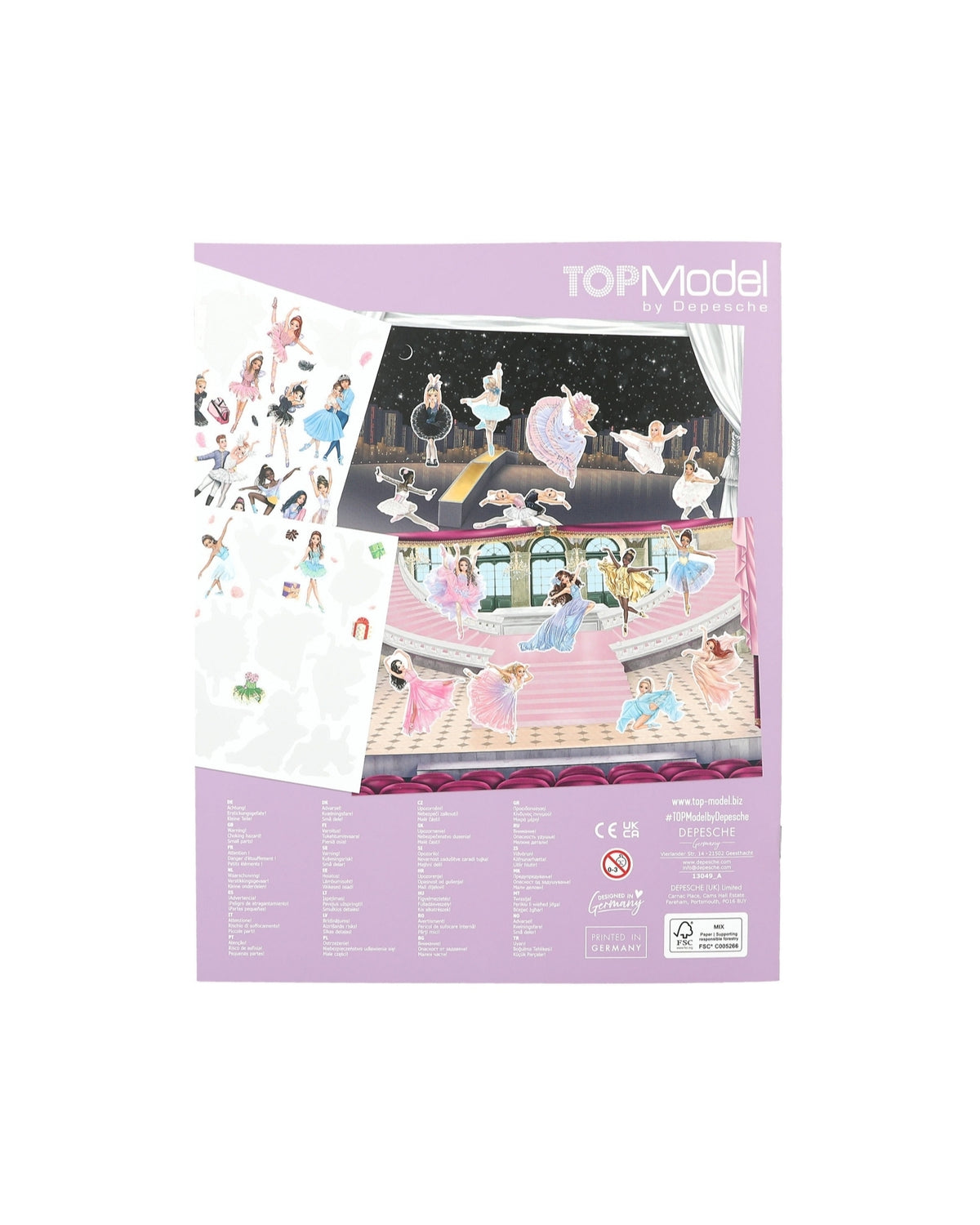 TOPModel Stickerworld BALLET