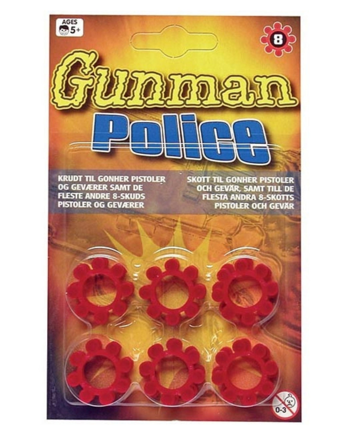 Gunpowder 8 shots 96 pcs - Gunman
