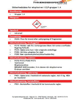 Stjernekaster 20 stk 16 cm