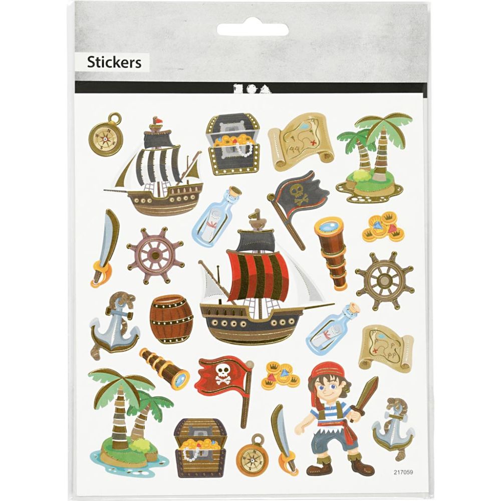 Emoji stickers, 15x16.5cm - 1 sheet