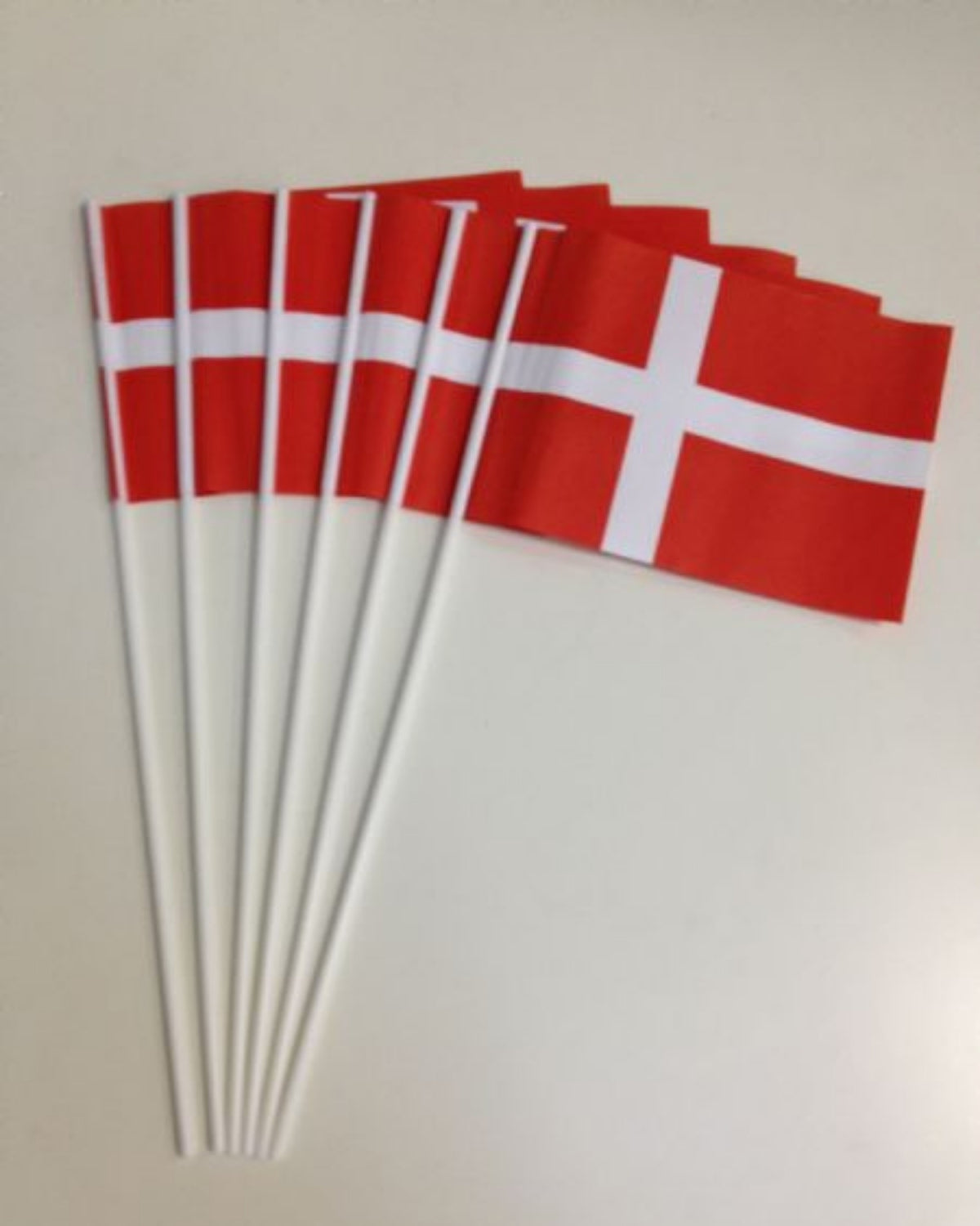 Flag 14x21 cm 6 stk DK