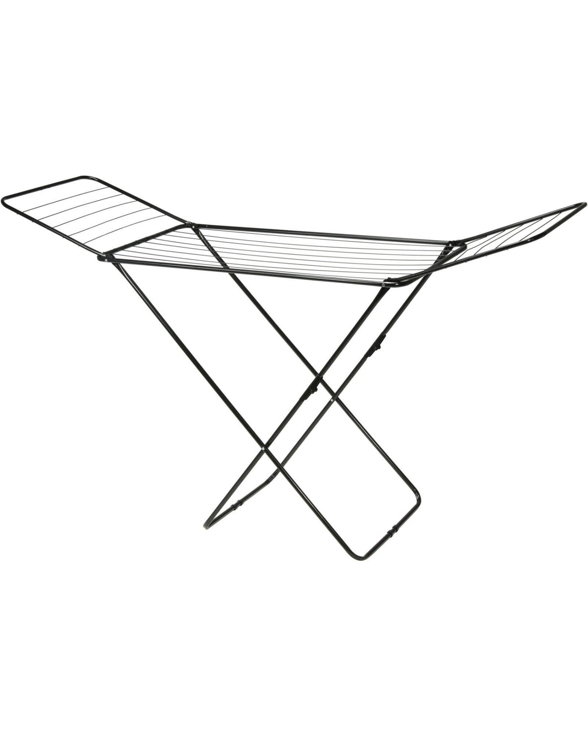 Wing dryer rack - with 18 meters of space in black
