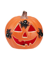 Halloween-græskar med LED-lys