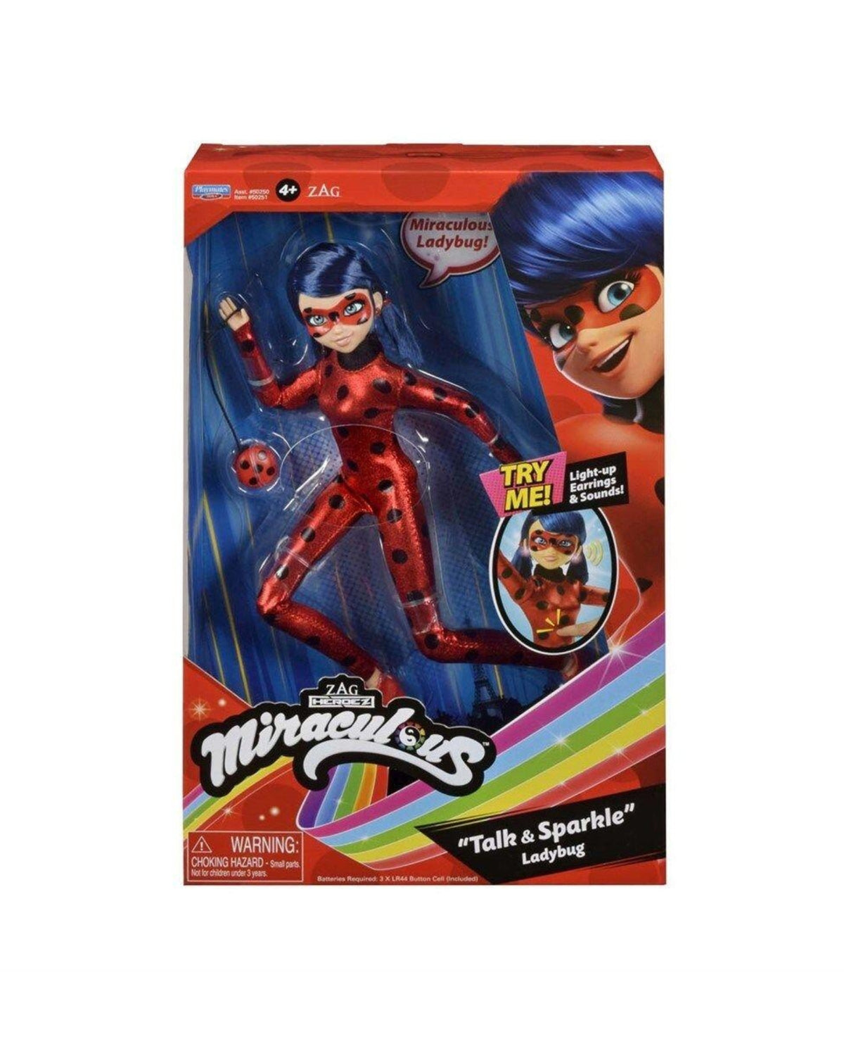 Miraculous Talk &amp; Sparkle Doll