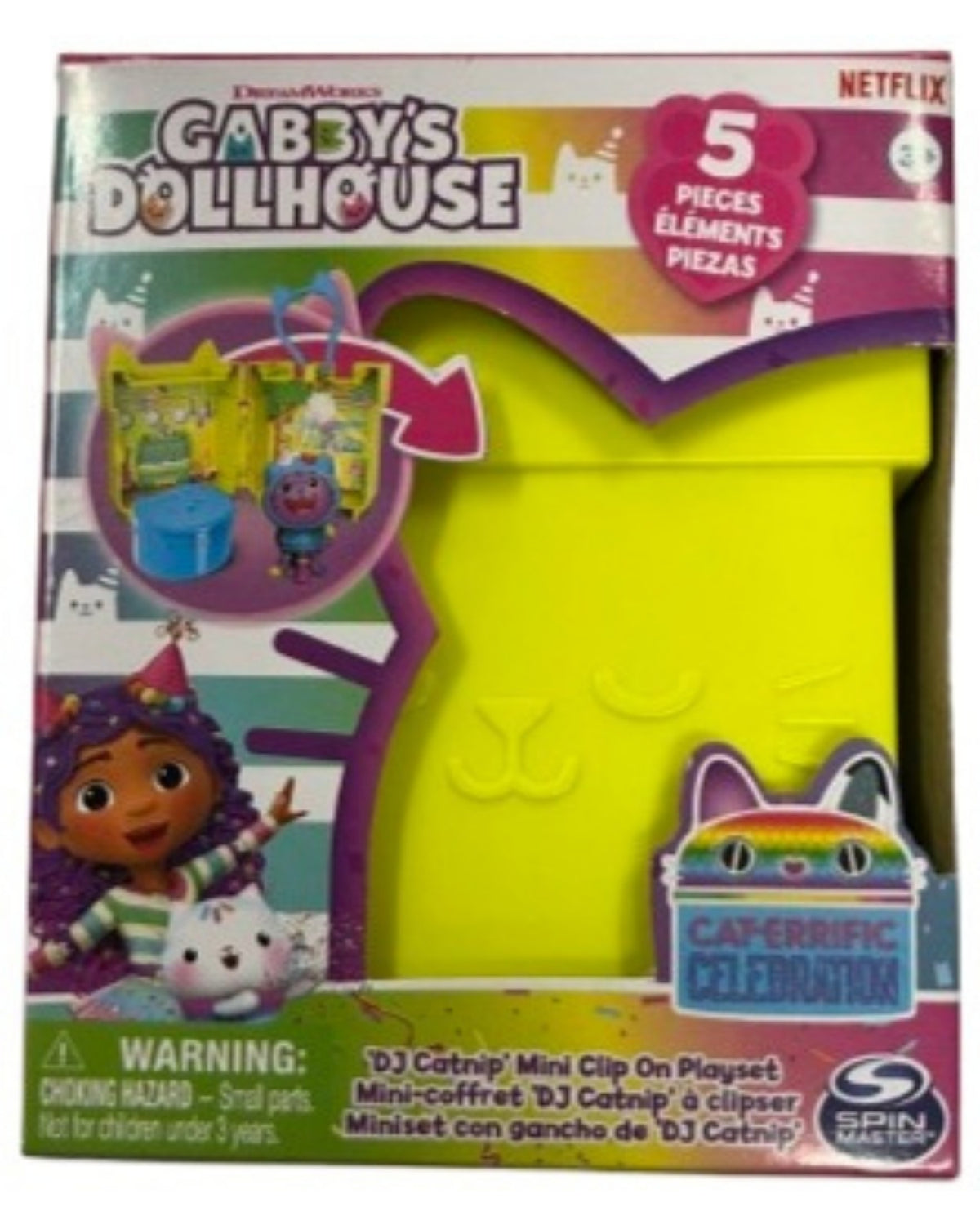 Gabby's Dollhouse Mini Clip on Playset - Grøn