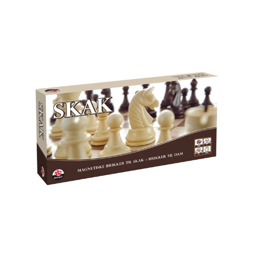 Skak og Dam - 2 klassiske bræt spil