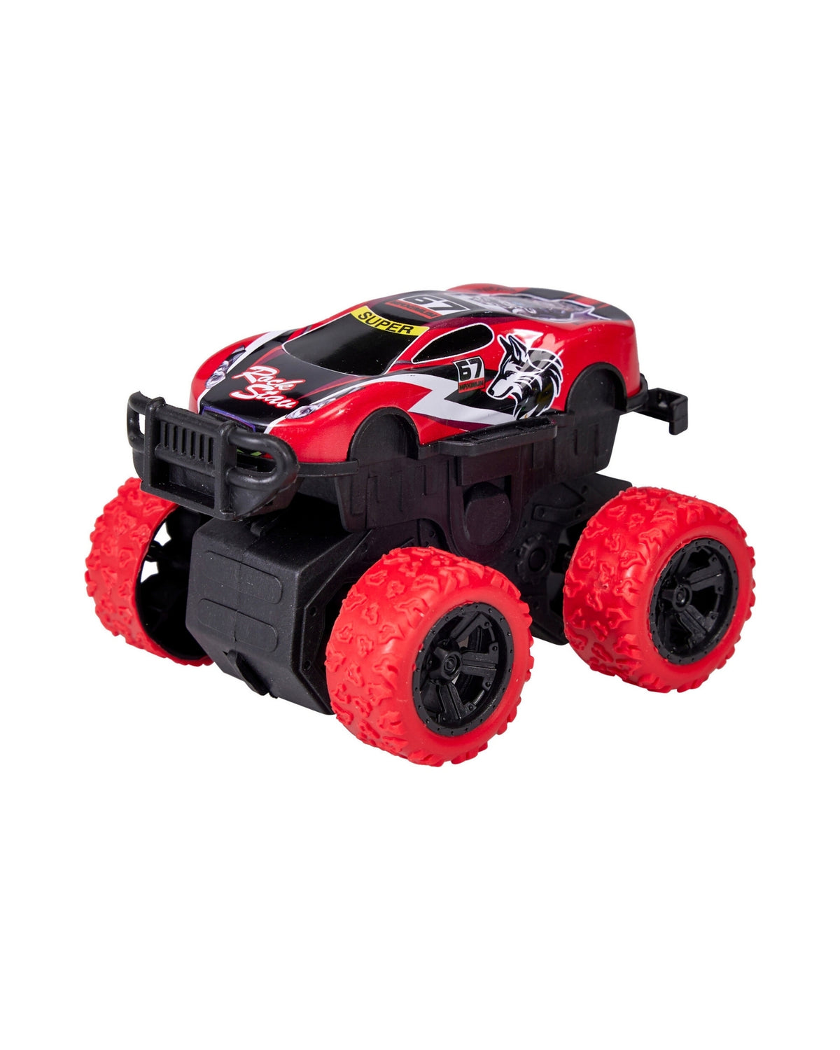 Monster Truck – Metalbil med friktion og 360° rotation