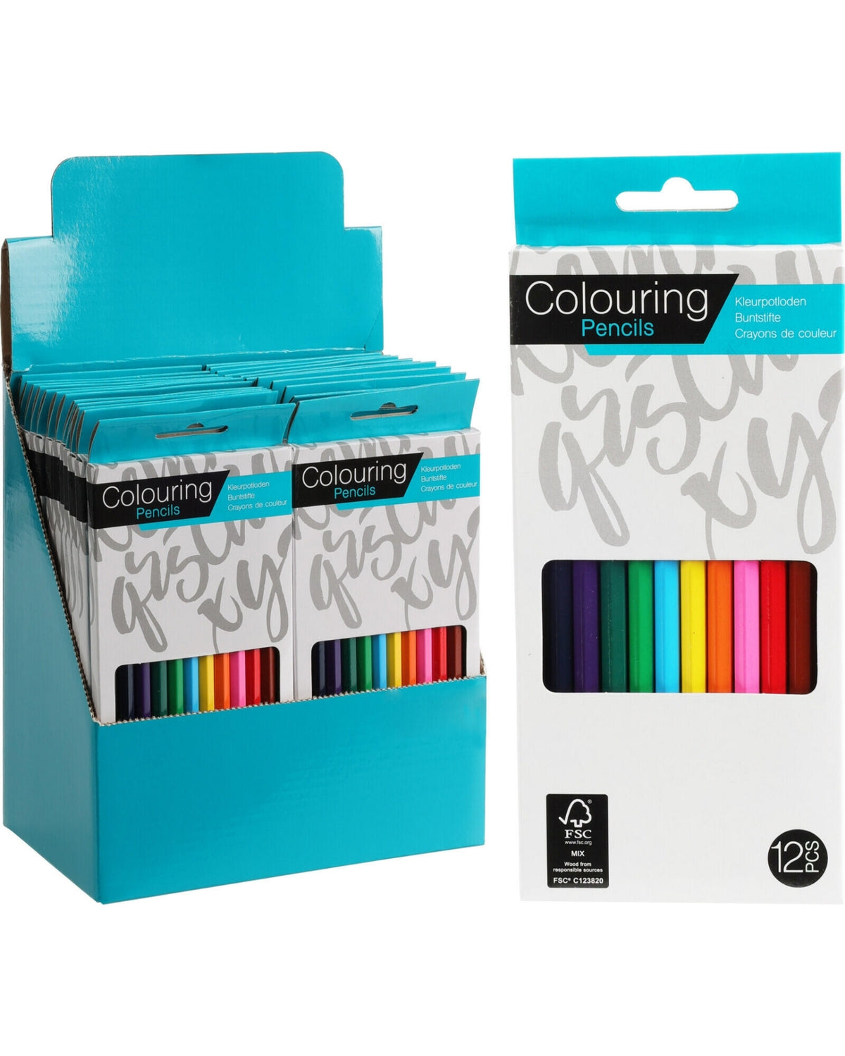 Colored pencils 12 pcs