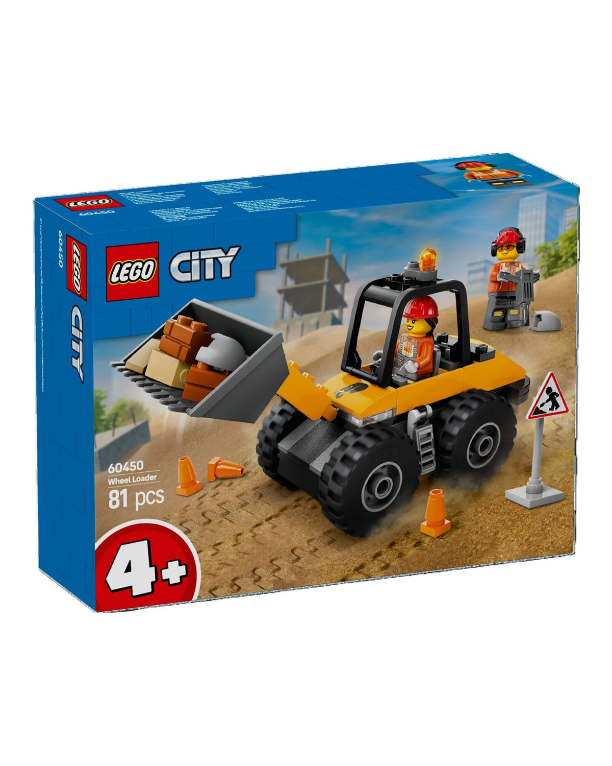 LEGO 60450 Gul gummiged - LEGO City